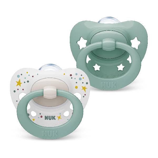 NUK sucette signature vert 6-18m