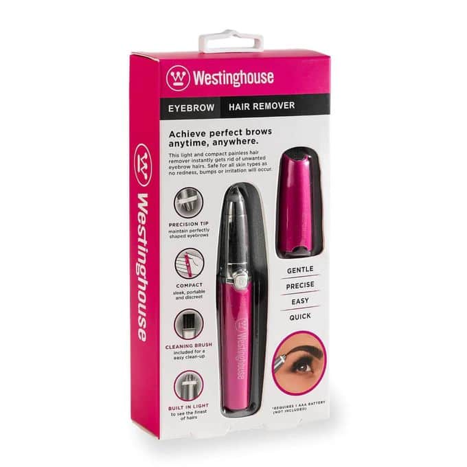 Westinghouse Épilateur de sourcils à piles WH1118