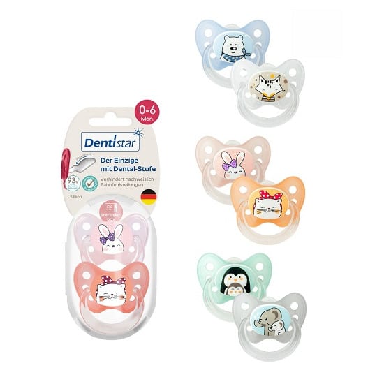 DENTISTAR 2 sucette 0-6m
