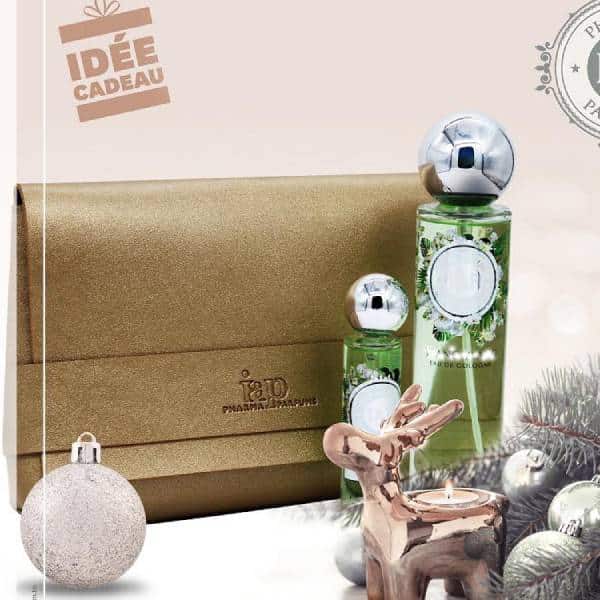 iAP PHARMA trousse dore parfum pour femme pure fleur flores blancas 150ml + 30ml