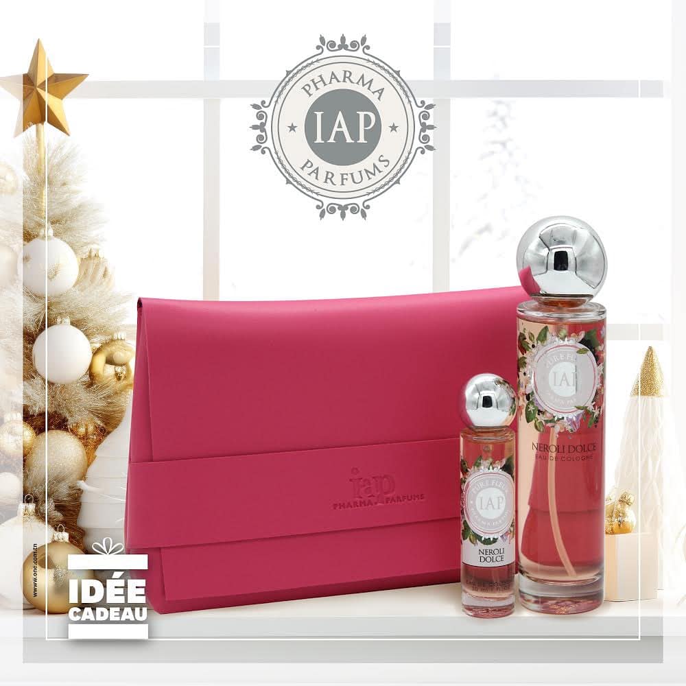 iAP PHARMA parfum pour femme trousse rose pure fleur verbena bloom 150ml + 30ml