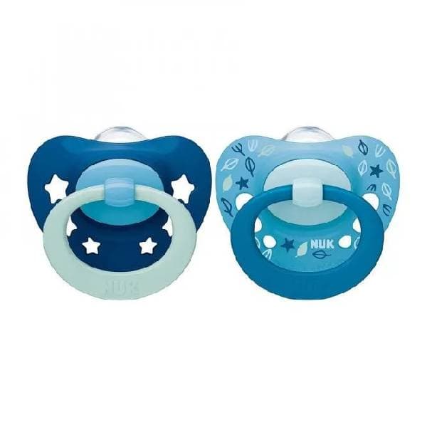 NUK sucette signature bleu 6-18m