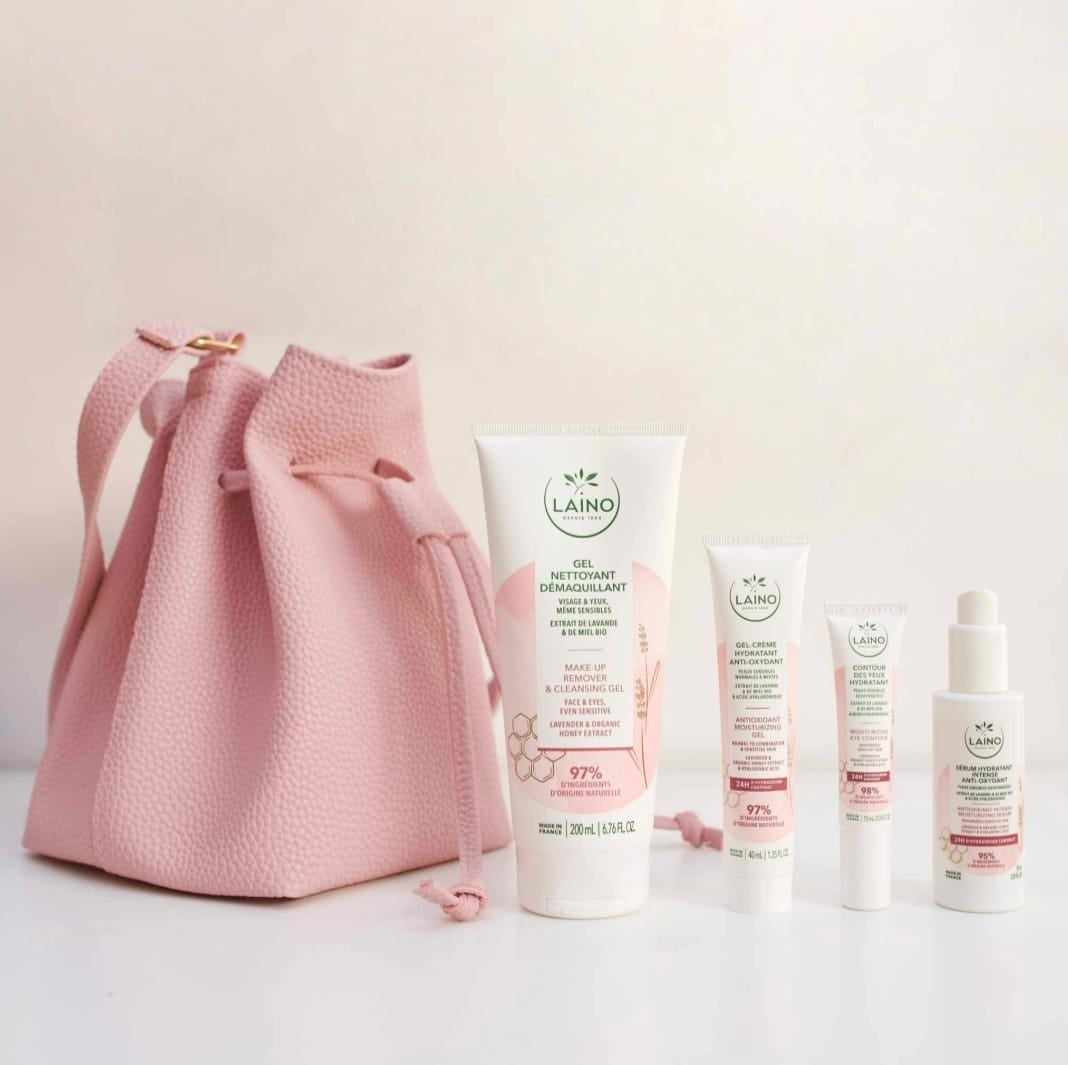 Trousse laino + crème de jour nourissante — vue 2
