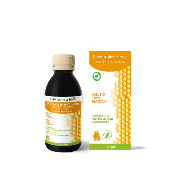 pharma 2 bio PULMOCALM toux seches et grasses