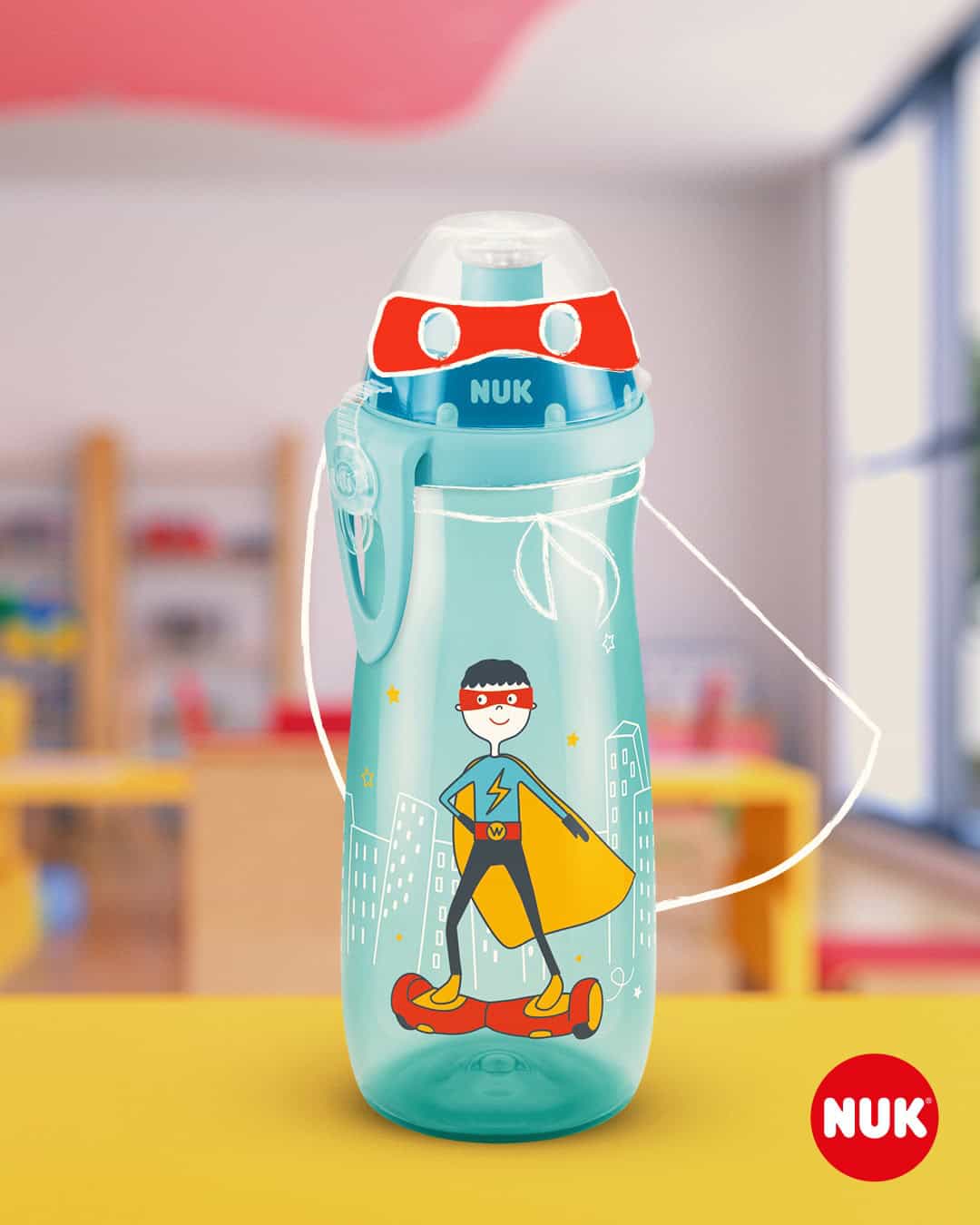 nuk sports cup 450ML push pull +24M