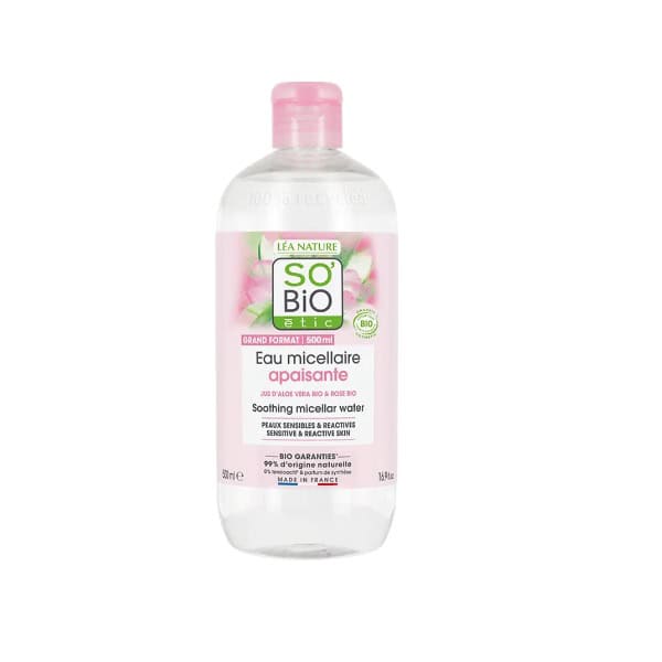 so bio eau micellaire apaisant 500ml