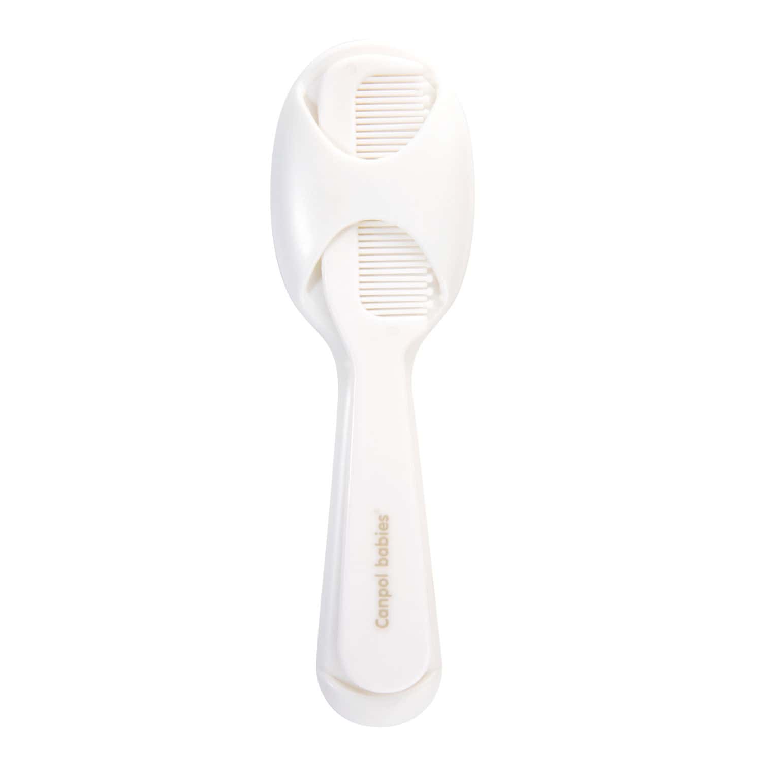canpol brosse et peigne pour bebe blanc 56/160 — vue 3