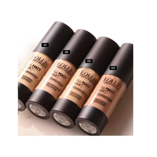 Lollis all matt plus foundation N01