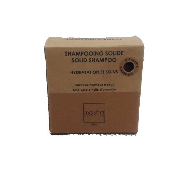 MASHA shampoing solide hydratants et soins 60gr