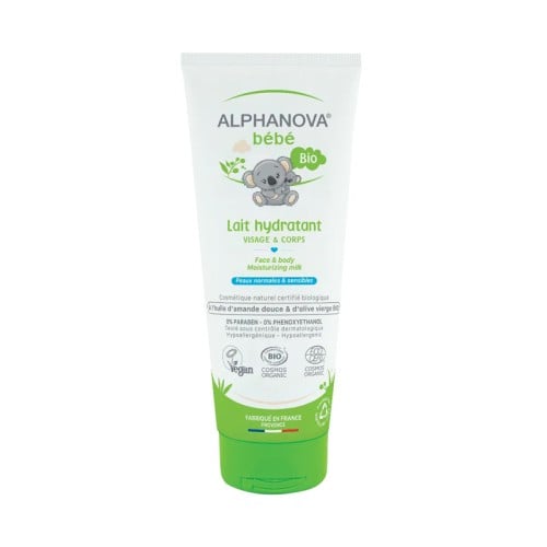 alphanova bebe bio lait hydra visage/corps 200ml