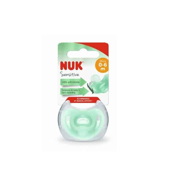 NUK sucette sensitive 0-6m
