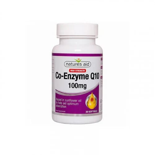 NATURES AID CO ENZYME Q10, 100mg, 30 GELULES — vue 2