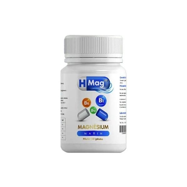 young health h mag magnesium marin 60 gelules
