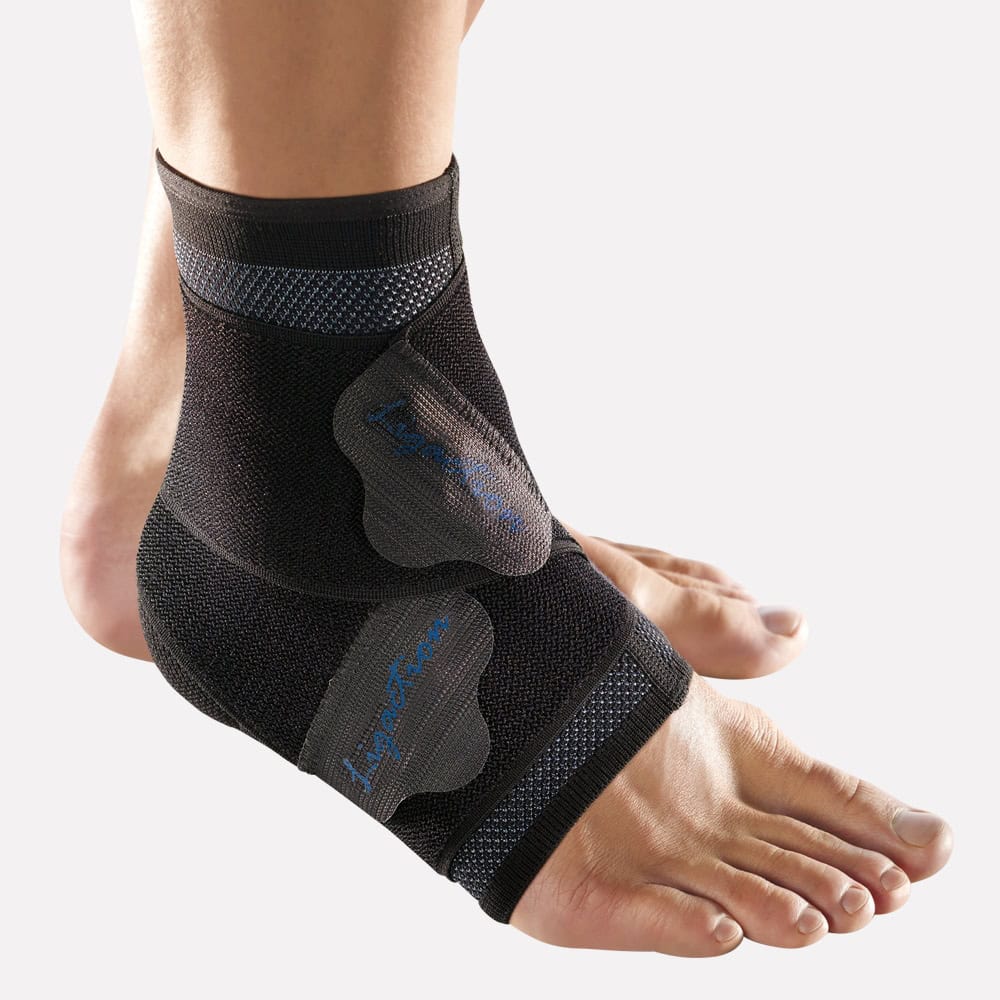 velpeau chevillère anatomique ligaction noir/bleu T2