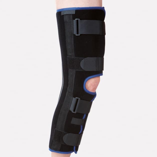 VELPEAU Attelle genou alpine N/B T2