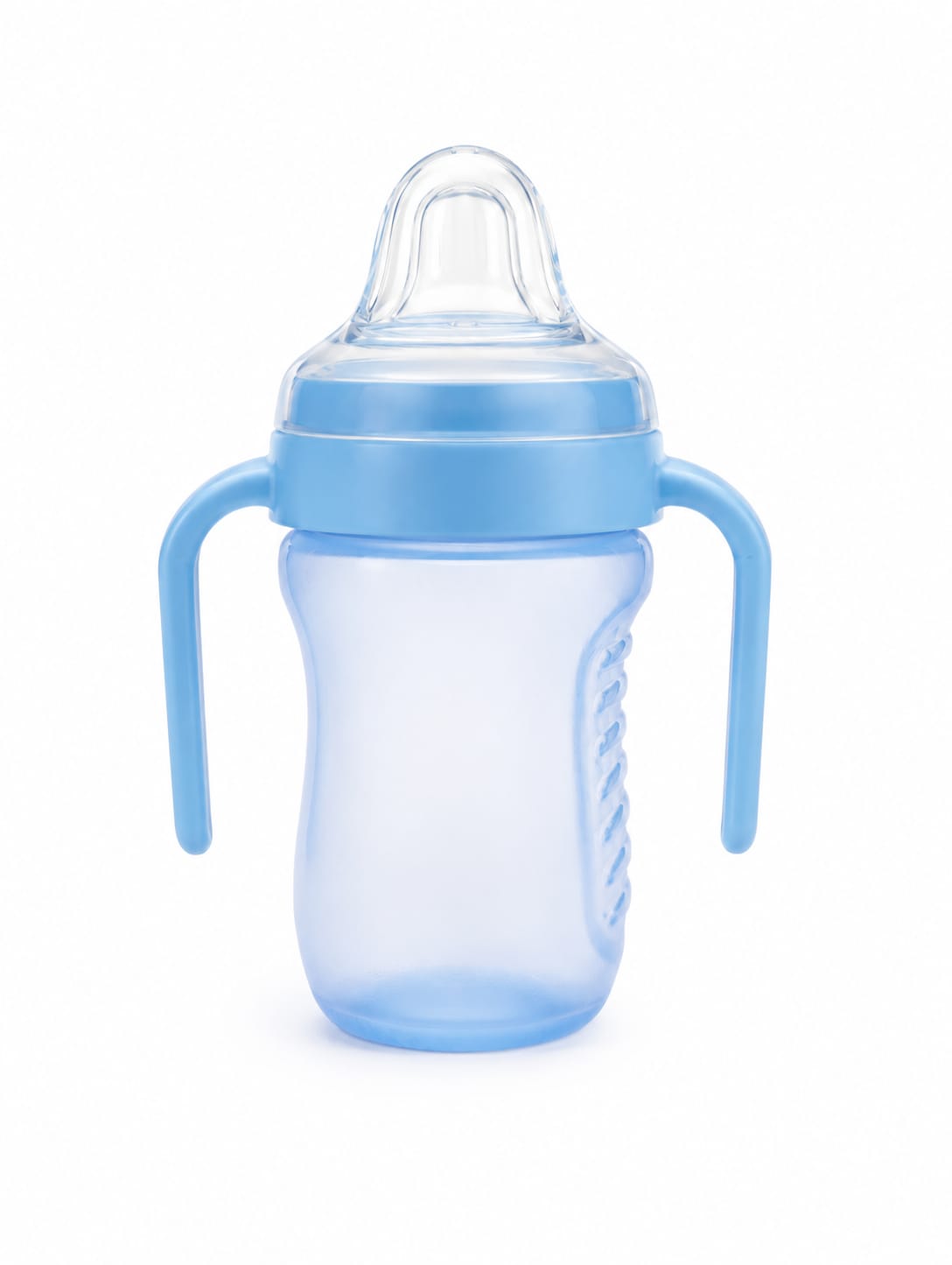 Baby Pur Tasse Confort Avec Bec Silicone bleu 78005