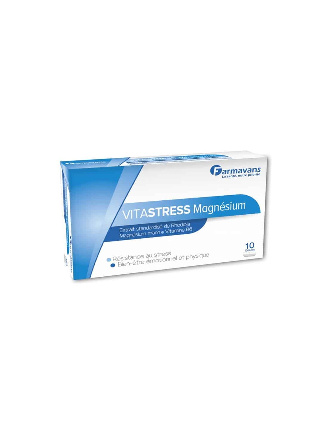 vitastress magnesium b10 gelules — vue 2