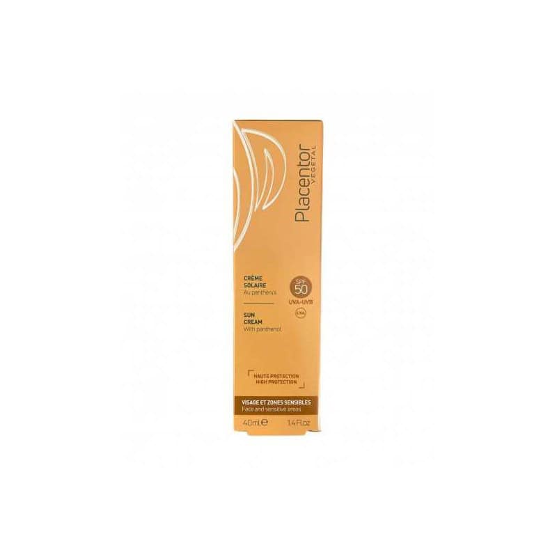 Placentor Végétal Crème Solaire Invisible au Panthenol SPF50, 40ml — vue 2