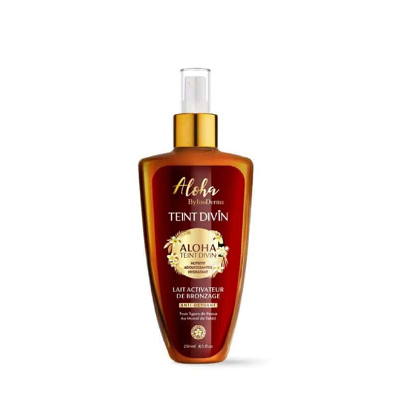 Inoderma ALOHA Teint divin lait activateur de bronzage 250 ml