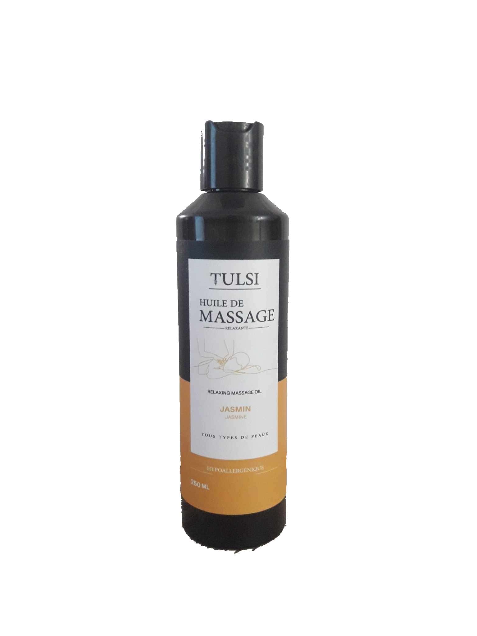 TULSI huile de massage jasmin 250 ml — vue 2