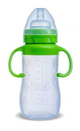 POCO Baby biberon silicone vert 270 ml — vue 2