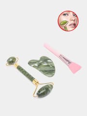 KISS LOVELY coffret de massage rouleau et gua sha + brosse pour les masque — vue 3