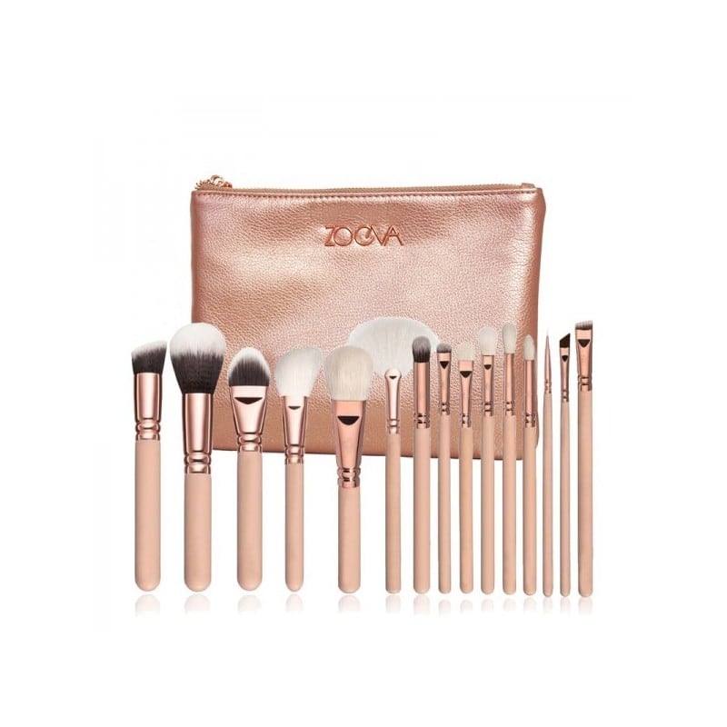 ZOEVA trousse bronze 15 pinceaux maquillage — vue 2