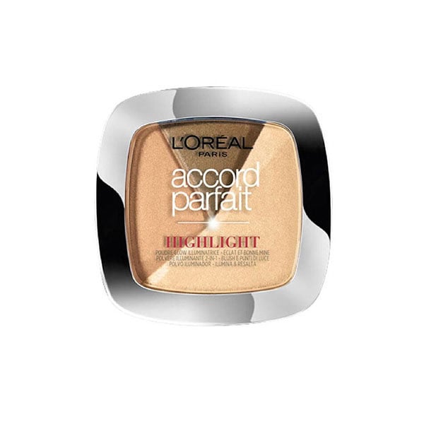 L’OREAL accord parfait highlighter poudre 102D/M doré — vue 2