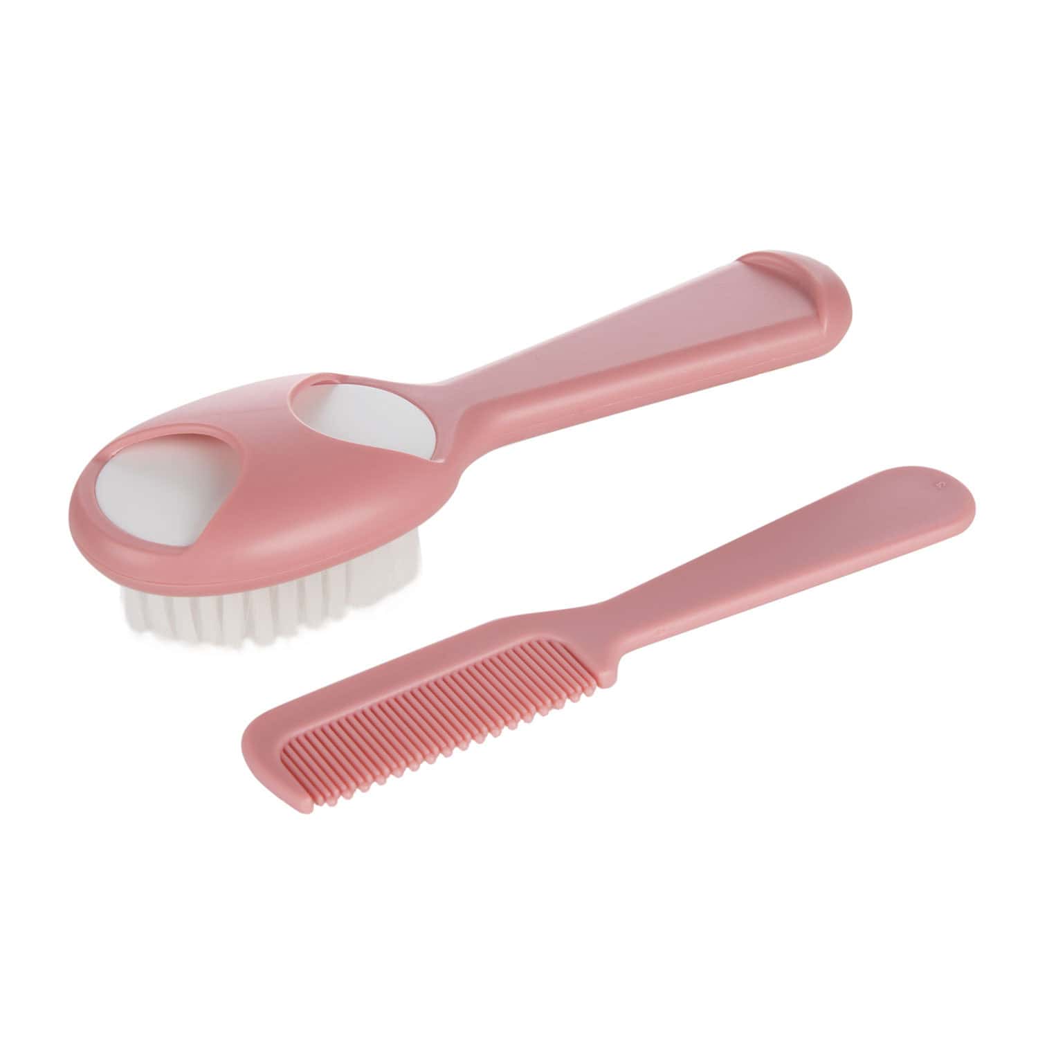 canpol brosse et peigne pour bebe rose 56/160