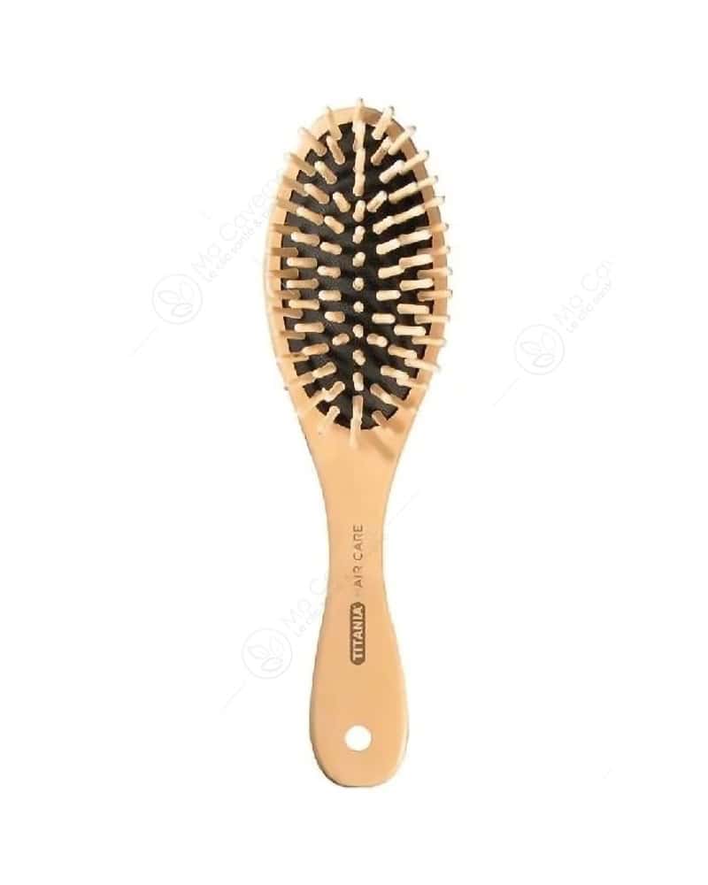 TITANIA brosse pneumatique en bois 7 rangees 22 cm 2821