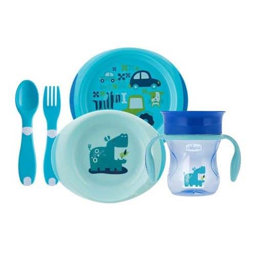 CHICCO coffret repas 12m+ boy