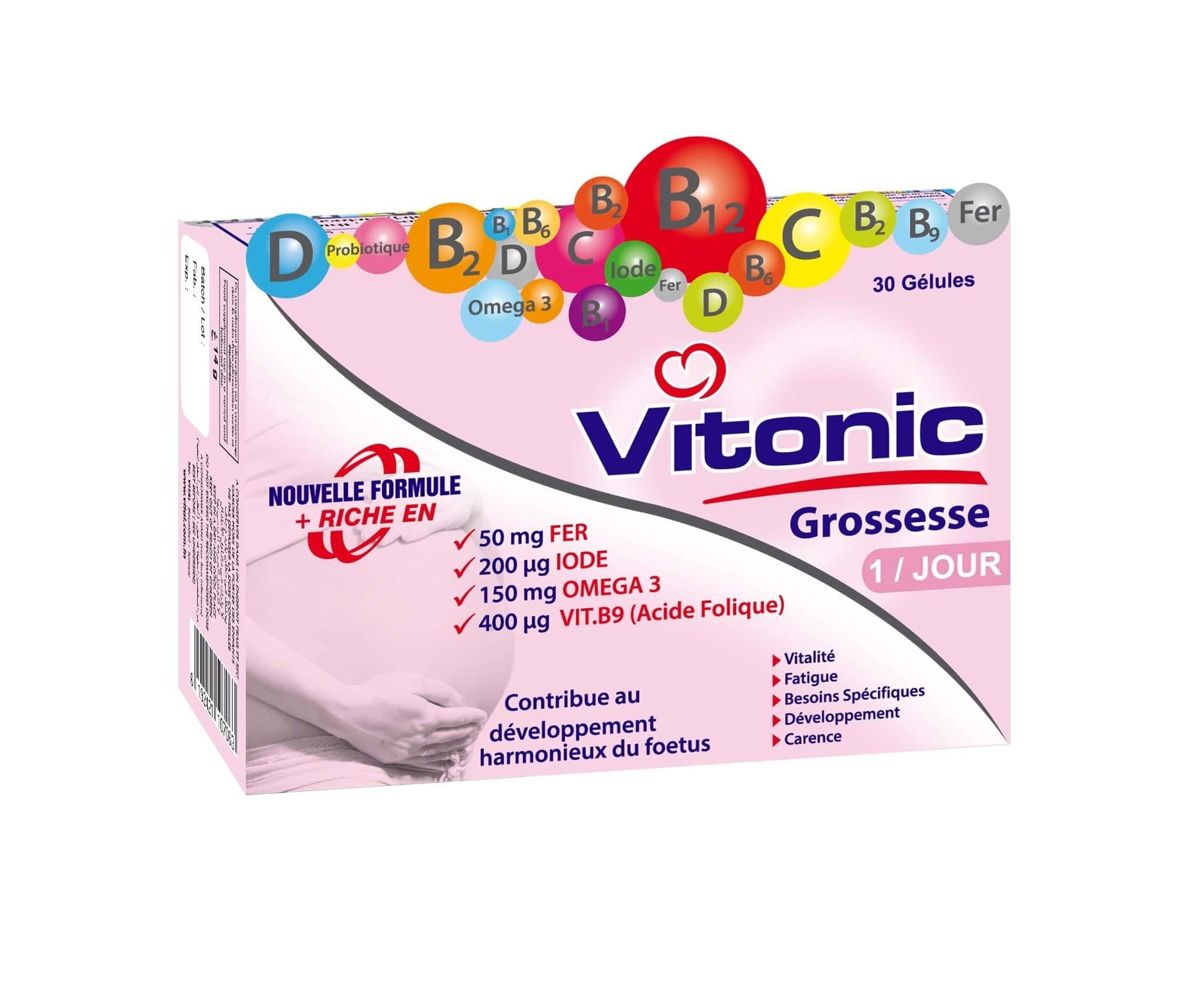 Vitonic grossesse B/15 gelules