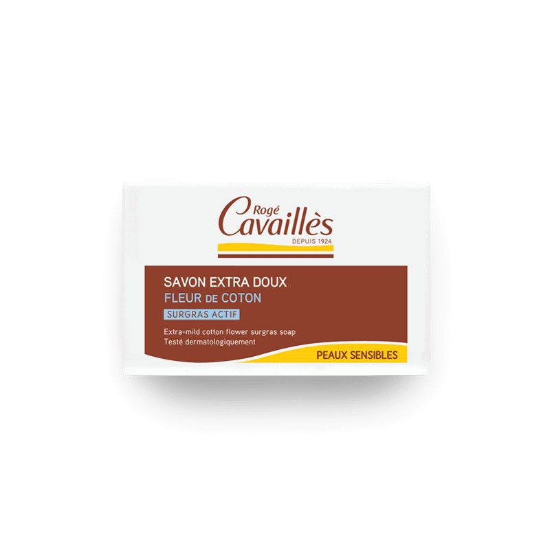 Roge cavailles savon extra doux fleur de coton surgras actif — vue 3