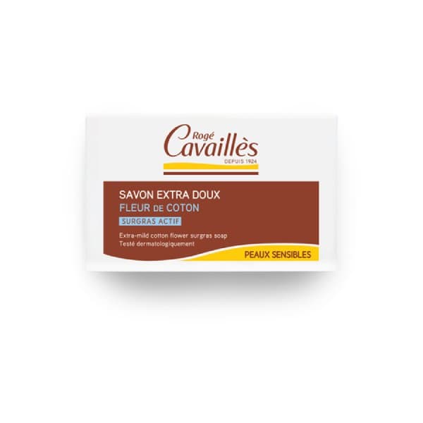 Roge cavailles savon extra doux fleur de coton surgras actif — vue 2