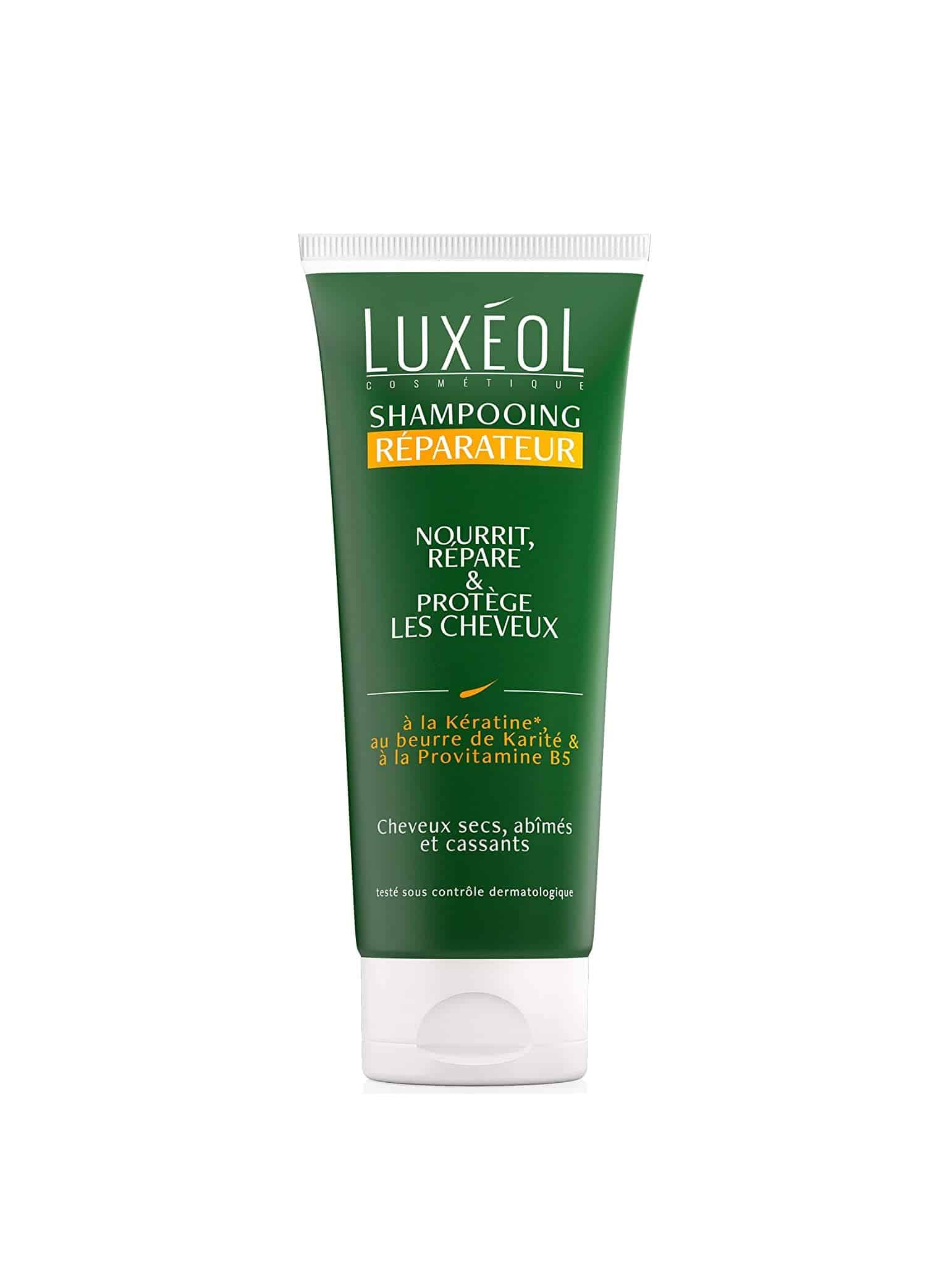 LUXEOL shampoing réparateur cheveux secs 200ml