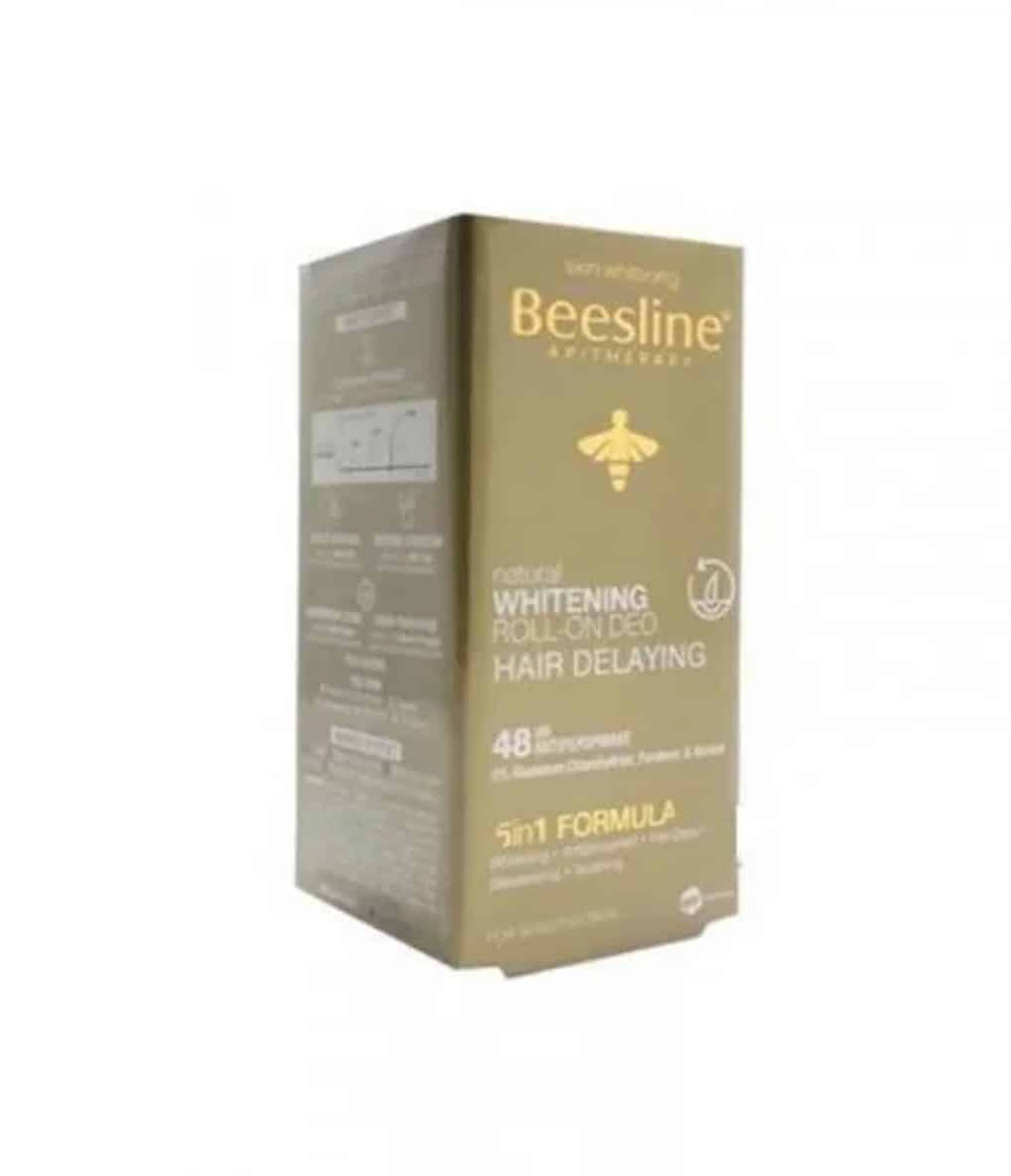 BEESLINE deo roll-on éclaircissant anti repousse poils 5en1