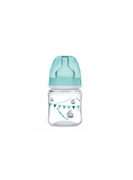 canpol babies biberon anti colique col large bleu bonjour paris 120 ml — vue 4