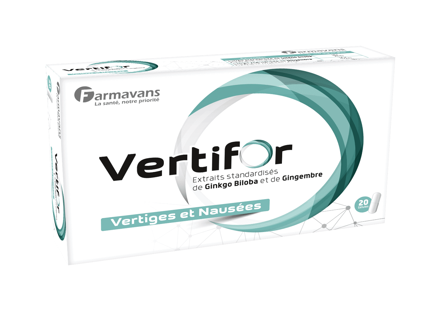 Farmavans Vertifor boite de 30 gelules