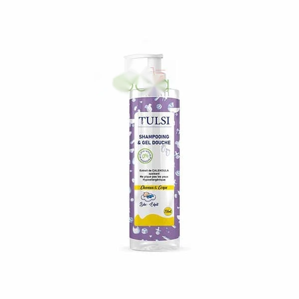 TULSI Bebe shampooing et gel douche 2 en 1 250 ml