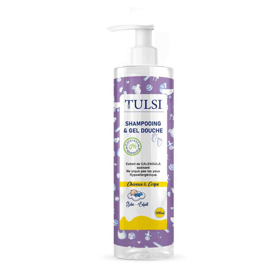 TULSI Bebe shampooing et gel douche 2 en 1 500 ml — vue 5