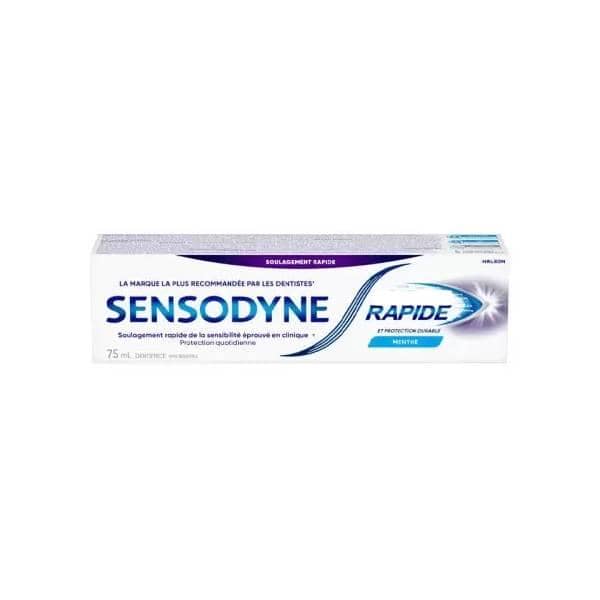 SENSODYNE dentifrice action rapide menthe 75ml