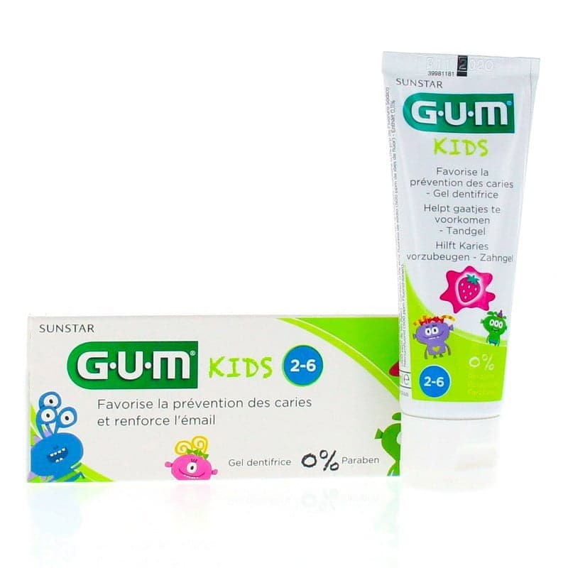 gum dentifrice kids 3+ — vue 2