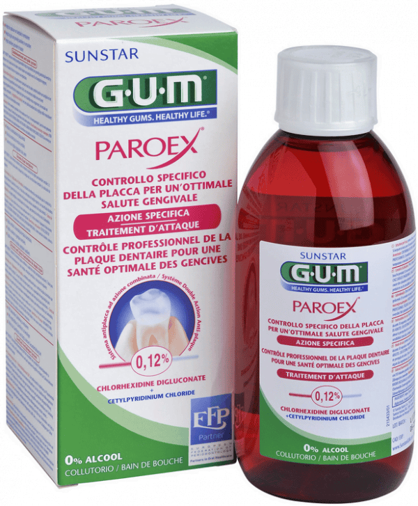 gum paroex 0.12% bain de bouche 300 ml — vue 2