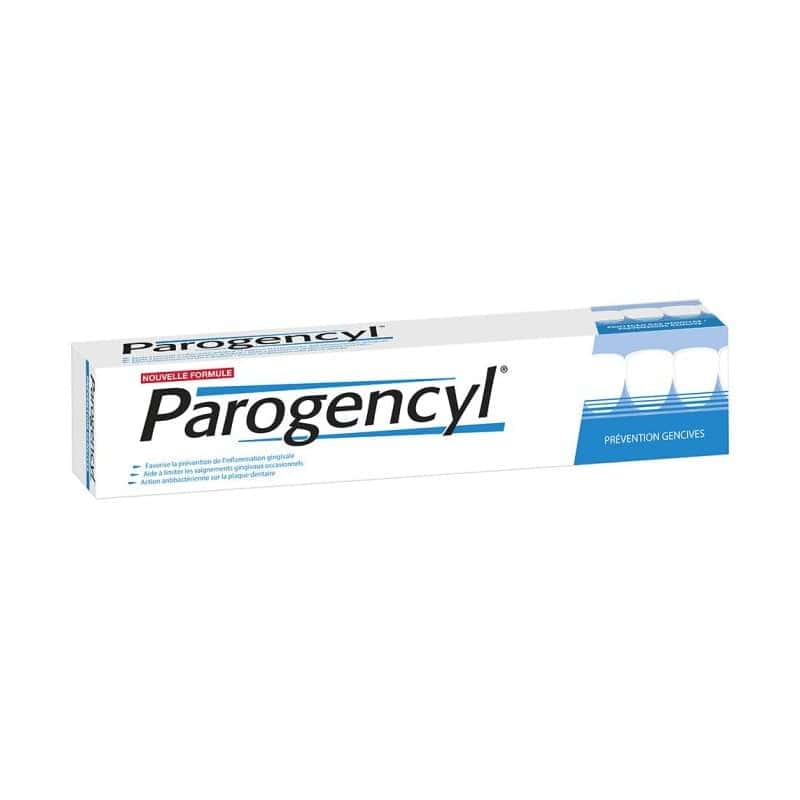 Parogencyl prévention gensives dentifrice