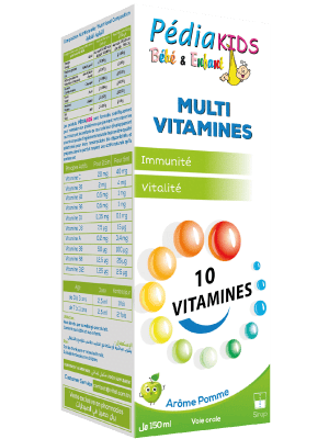 Pediakids Multivitaminés Pomme 150 ml — vue 2