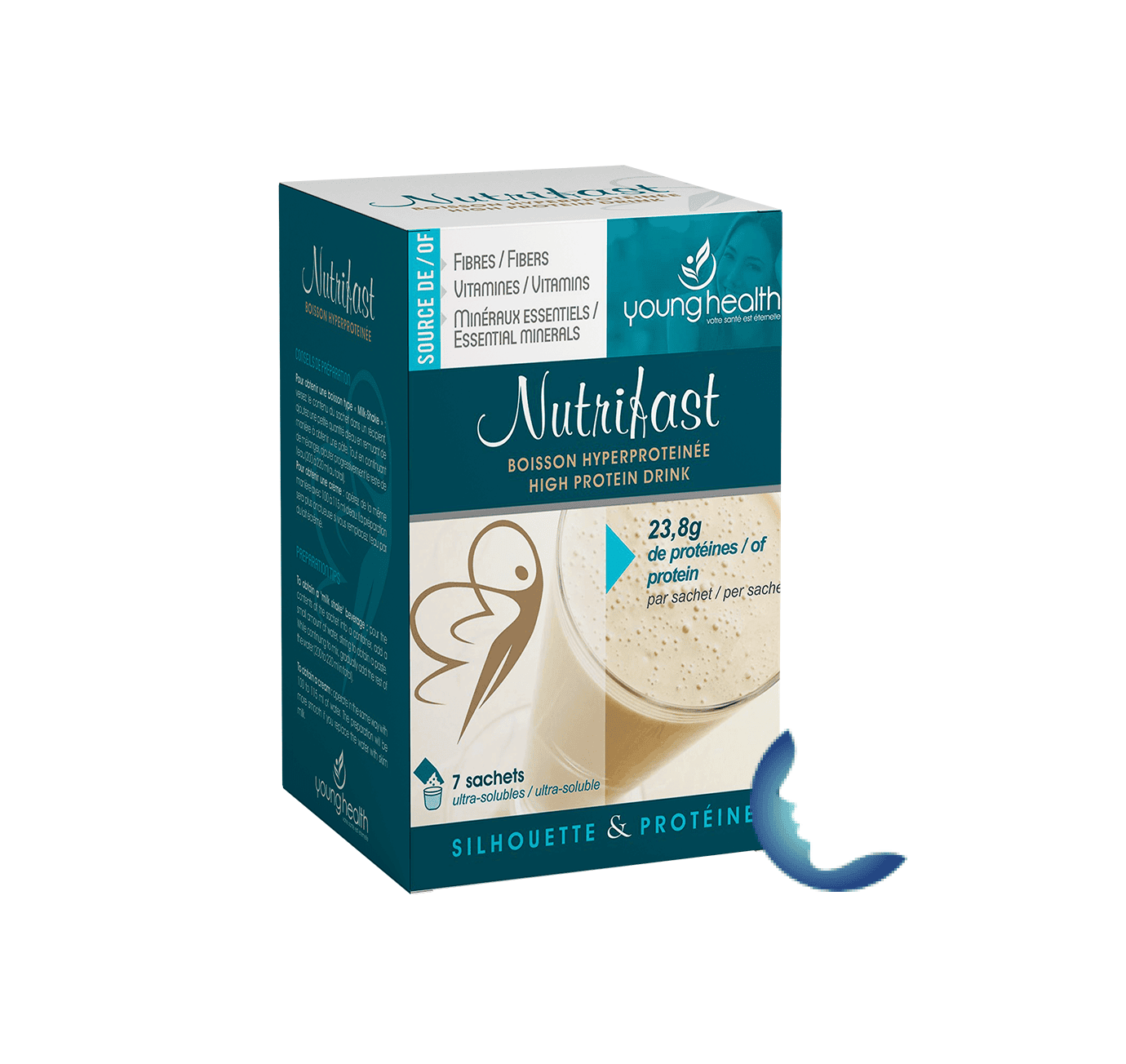 Nutri-fast chocolat 7 sachets