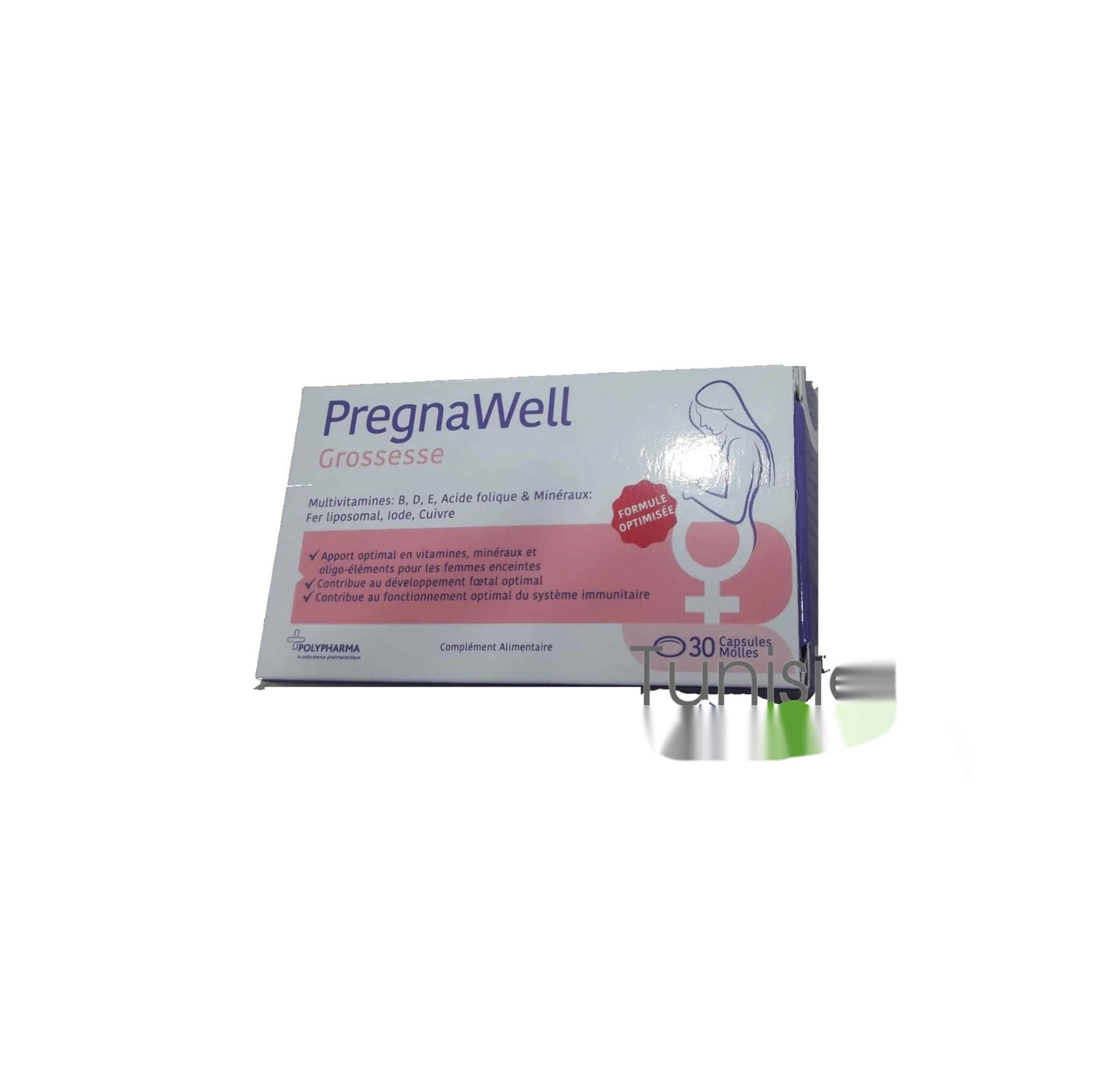 Pregnawell grossesse 30 comprimes