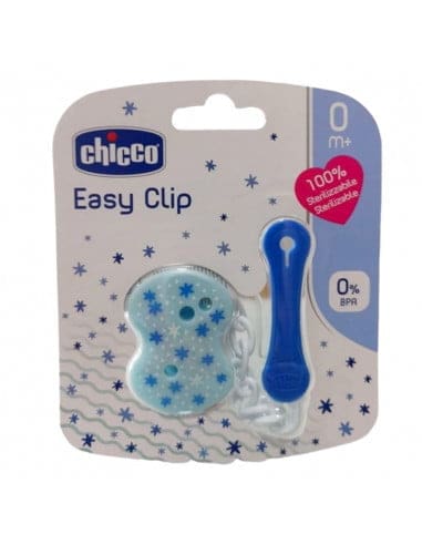 CHICCO attache sucette chaine bleu
