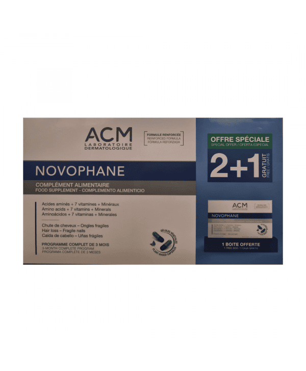 ACM novophane cheveux et ongles 180 gelules — vue 2