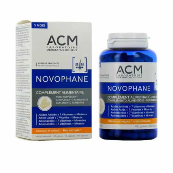 ACM novophane cheveux et ongles 180 gelules
